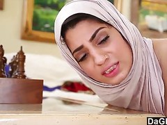 CrocoList presents: Dagfs - arabic chick nadia ali tastes white cock