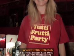 CrocoList presents: Monica, the hot big tits milf santa gangbang