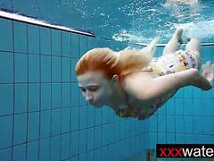 CrocoList presents: Amateur blonde mermaid