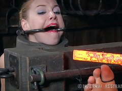 CrocoList presents: Foot torture for a pale blonde