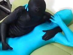 CrocoList presents: Subtitled japanese zentai fingerbanging to orgasm