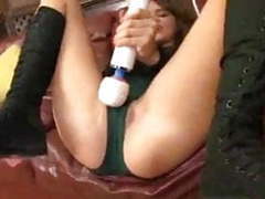 CrocoList presents: Helga squirts through her panties and masturbates