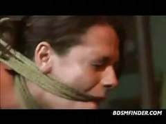 CrocoList presents: Tied whipped and toyed bondage