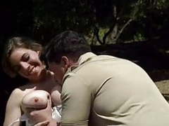 CrocoList presents: Big boobs girl gets fucked outdoors