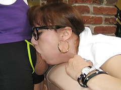 CrocoList presents: Chelsy sun is the naughty secretary (french amateur glasses)