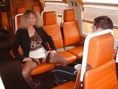 CrocoList presents: Virgin boy and nasty mom in train