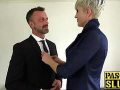 CrocoList presents: Submissive british cougar endures very rough sex session