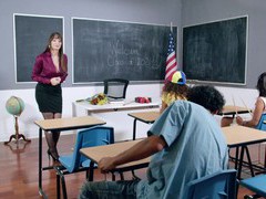 CrocoList presents: Stunning teacher wearing stockings gets fucked in the class room - sarah lace, Couple, Hardcore, Pornstars, MILF, Long Hair, Pussy Licking, Lingerie, Stockings, Nylon, Blowjob, Anal, Pussy, Shaved Pussy, Cowgirl, Big Tits, Fake Tits, Teachers