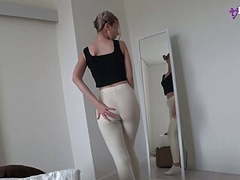 CrocoList presents: My stepsister caught me with a standing dick and fucked me - bellamurr from xhamster