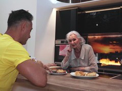 CrocoList presents: Older bolder enjoys while getting fucked by her neighbor - maria