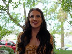 CrocoList presents: Brunette aubree valentine moans while being pleasured by her man