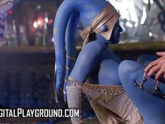 CrocoList presents: Aria alexander does a test on alessa savage & when she passes eva lovia celebrates by doing an orgy - digitalplayground