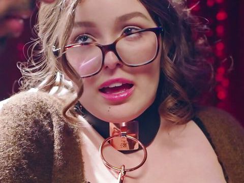 CrocoList presents: Deeper. timid leana is leashed and fucked hard by dom maximo