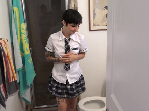 CrocoList presents: Homemade pov video of short hair stevie moon getting fucked
