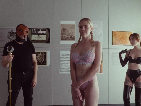CrocoList presents: Bdsm fetish video of gorgeous filth studies v wearing lingerie