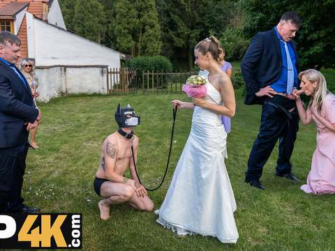 CrocoList presents: Bride4k. lovely love scene. hot sex with andrea