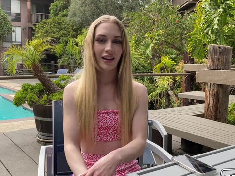 CrocoList presents: I gave this hot blonde slut emma an overflowing creampie