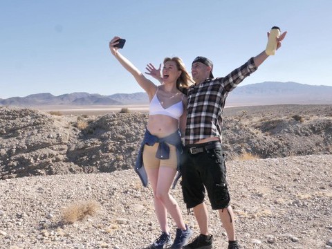 CrocoList presents: Amber moore enjoys while giving her lover a good blowjob