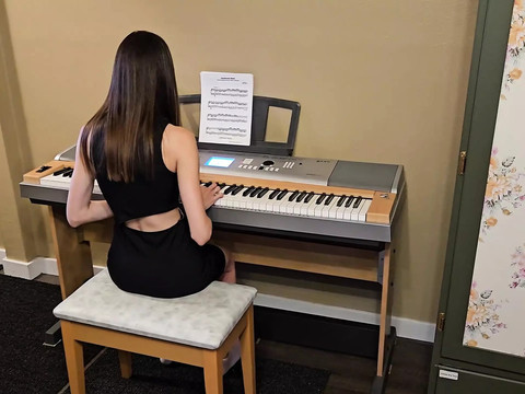 CrocoList presents: Techer fucked a piano student