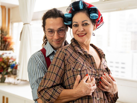 CrocoList presents: First ass fucking with mature stepmom