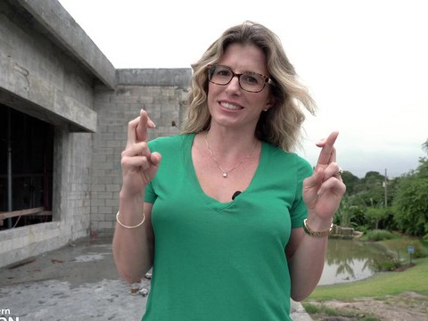 CrocoList presents: Outdoors construction video with provocative model cory chase