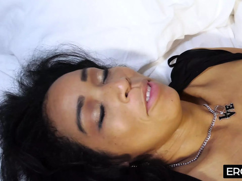 CrocoList presents: Sexy black milf gets fucked hard by a thick bbc - she loves every deep thrust