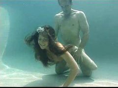 CrocoList presents: Young chick gets fucked underwater