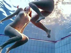 CrocoList presents: Naked girls swimming erotically underwater