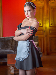 CrocoList presents: Sexy Maid Henessy betrays Natalie Starr and fucks boyfriend