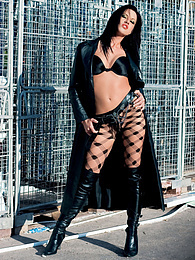CrocoList presents: Lollybadcock Has a Horny Photoshoot With Dildos Outdoors