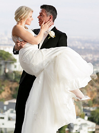 CrocoList presents: Hot blonde Anikka Albrite consummates her marriage vows after getting married