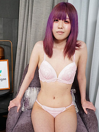 CrocoList presents: Asian girl Shiori Fujimori displays her petite tiny tits and unveils her complete nakedness in a solo